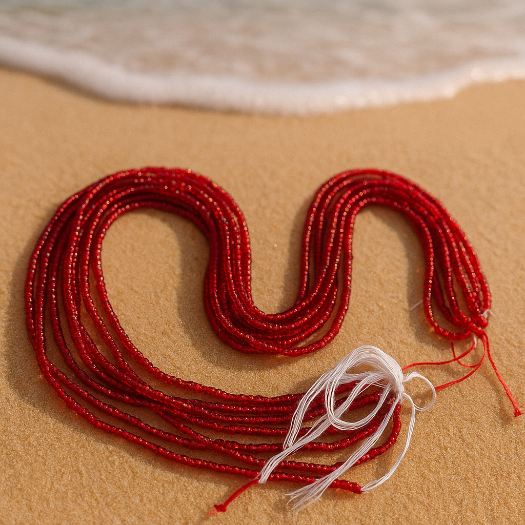 Red Waist Beads