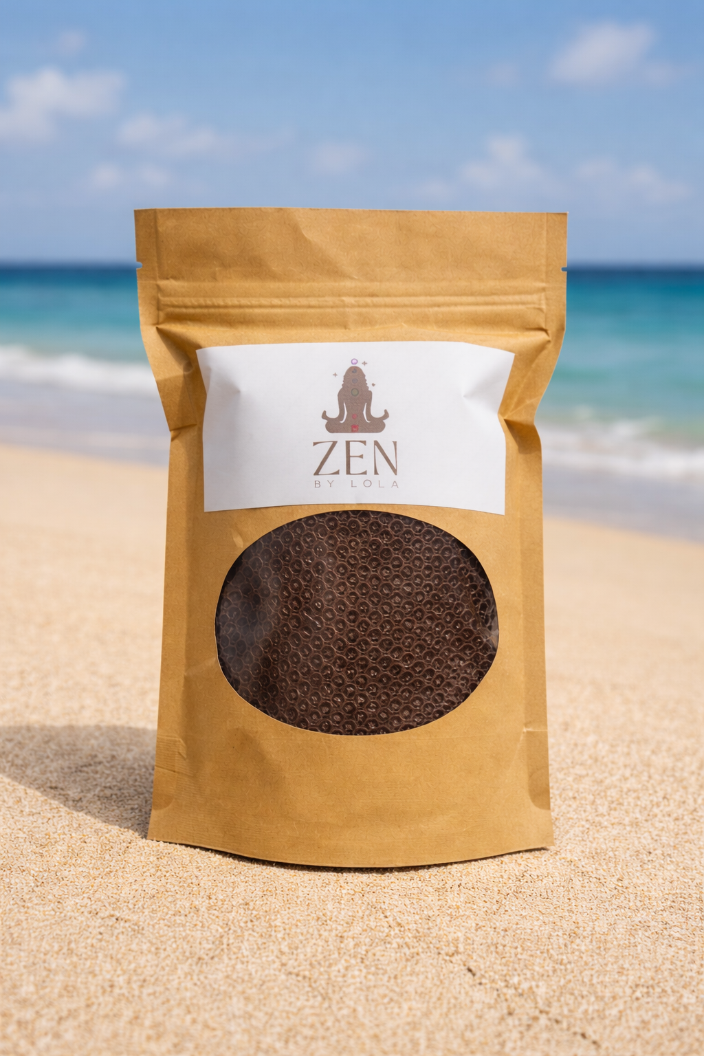 Brown African Net Sponge