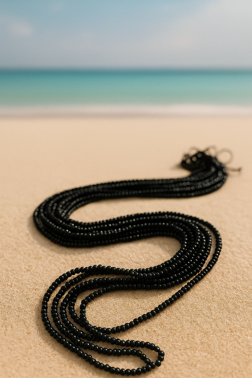 Black Waist Beads