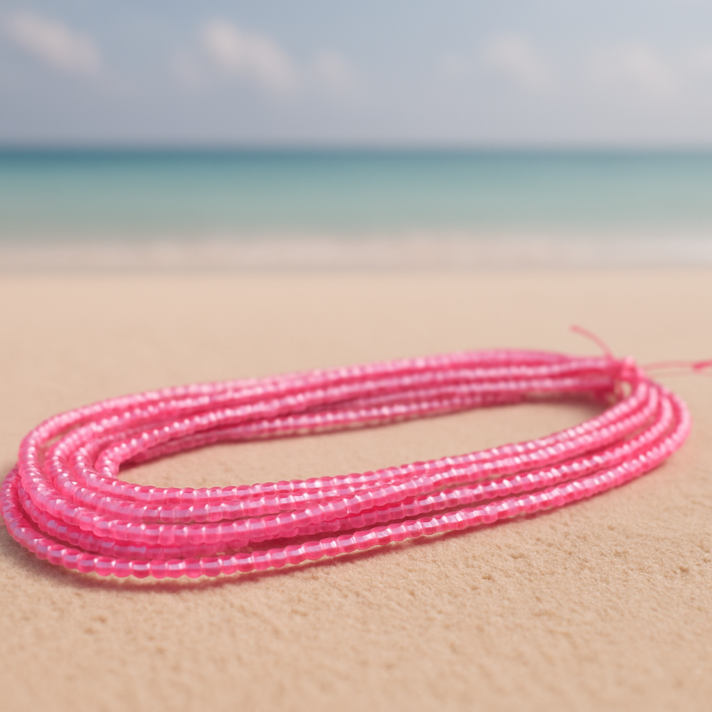 Pink Waist Beads