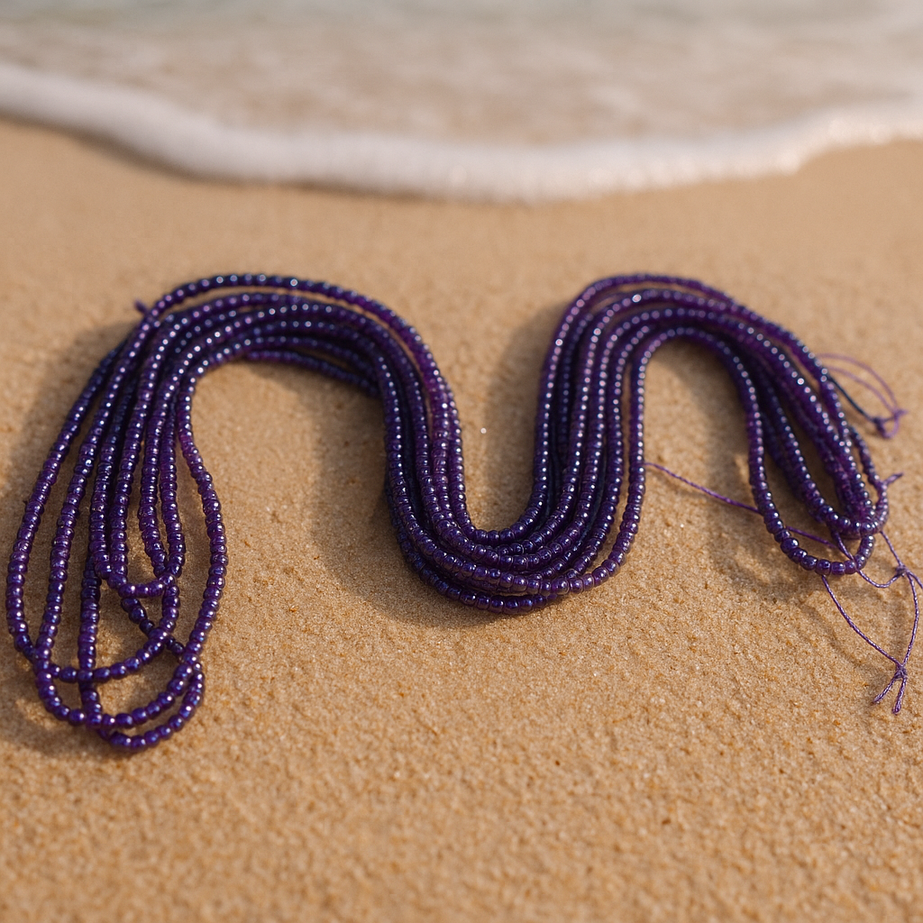 Purple Waist Beads